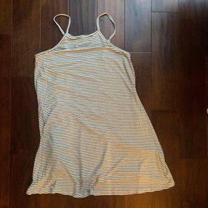 black & white striped summer dress (XL)